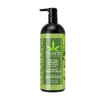 Kondicionér s veganským biotinem a tea tree olejem pro péči o vlasovou pokožku - tea tree a heřmánek 1000 ml