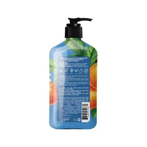 Kondicionér s veganským biotinem a bambuckým máslem pro suché a poškozené vlasy - trojitá hydratace 500 ml