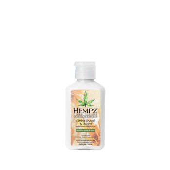 Hydratační tělový krém - krystal citrinu a křemen 65 ml
