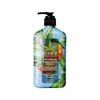 Šampon s veganským biotinem a bambuckým máslem pro suché a poškozené vlasy - trojitá hydratace 500 ml