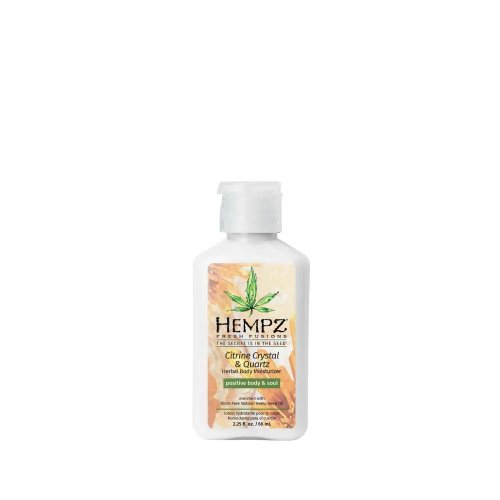 Hydratační tělový krém - krystal citrinu a křemen 65 ml