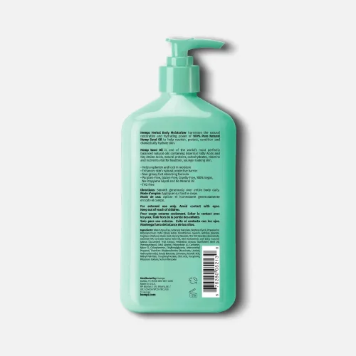 Hydratační tělový krém Cucumber & Aloe s ceramidy + B3 500 ml