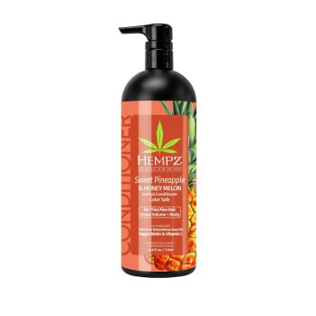 Kondicionér s veganským biotinem a vitaminem C pro tenké a jemné vlasy - sladký ananas a medový meloun 1000 ml